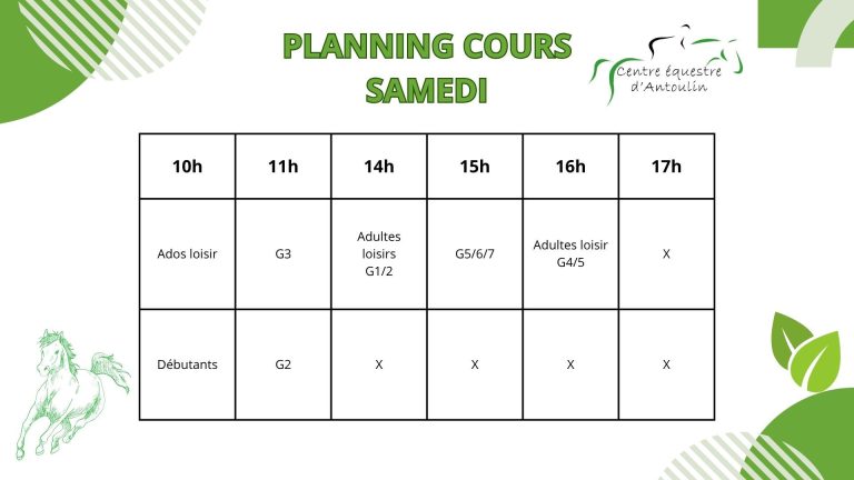 école d'équitation